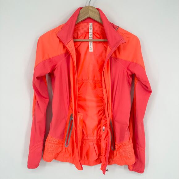 Lululemon Nothin’ but Run Reflective Jacket Zip-Up Windbreaker in Flare Light - Picture 14 of 16